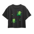 thumbnail image 1 of Guardians of the Galaxy - Groot Shamrock - Youth Girls Boxy T-Shirt, 1 of 4