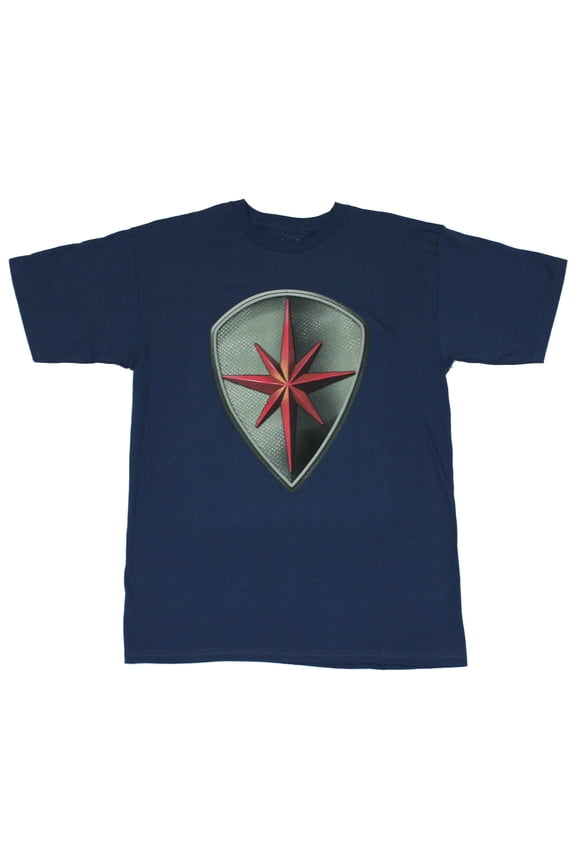 Mens T-Shirt - Nova Corps Shield Logo Image (Small)