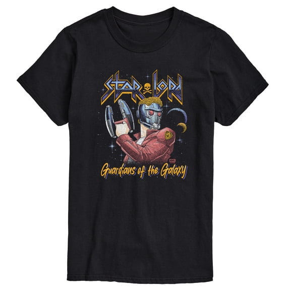 Guardians of the Galaxy - Star Lord Metal - Men's Short Sleeve Graphic T-Shirt