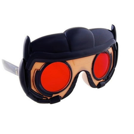 Sun-Staches Guardians Of The Galaxy Official Star Lord Sunglasses | Marvel Mask Costume Accessory | UV400 | One Size Fits Most