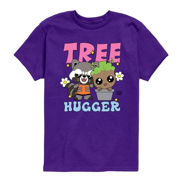 Guardians of the Galaxy - Tree Hugger - Youth Boys Short Sleeve Graphic T-Shirt
