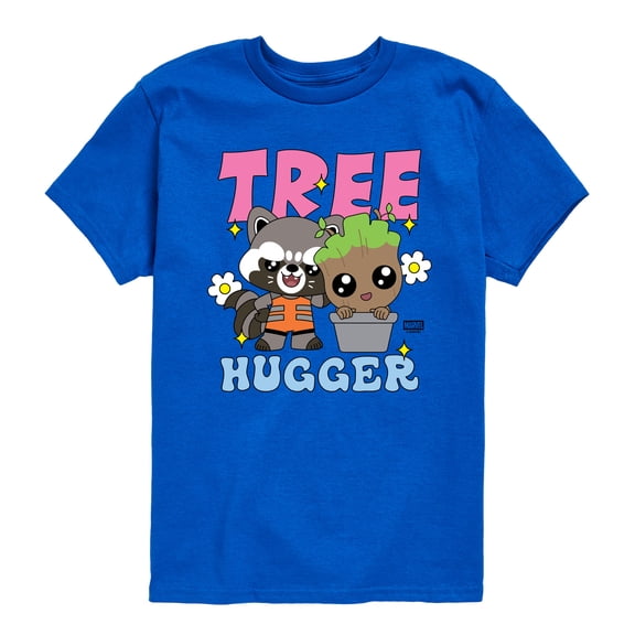 Guardians of the Galaxy - Tree Hugger - Youth Boys Short Sleeve Graphic T-Shirt