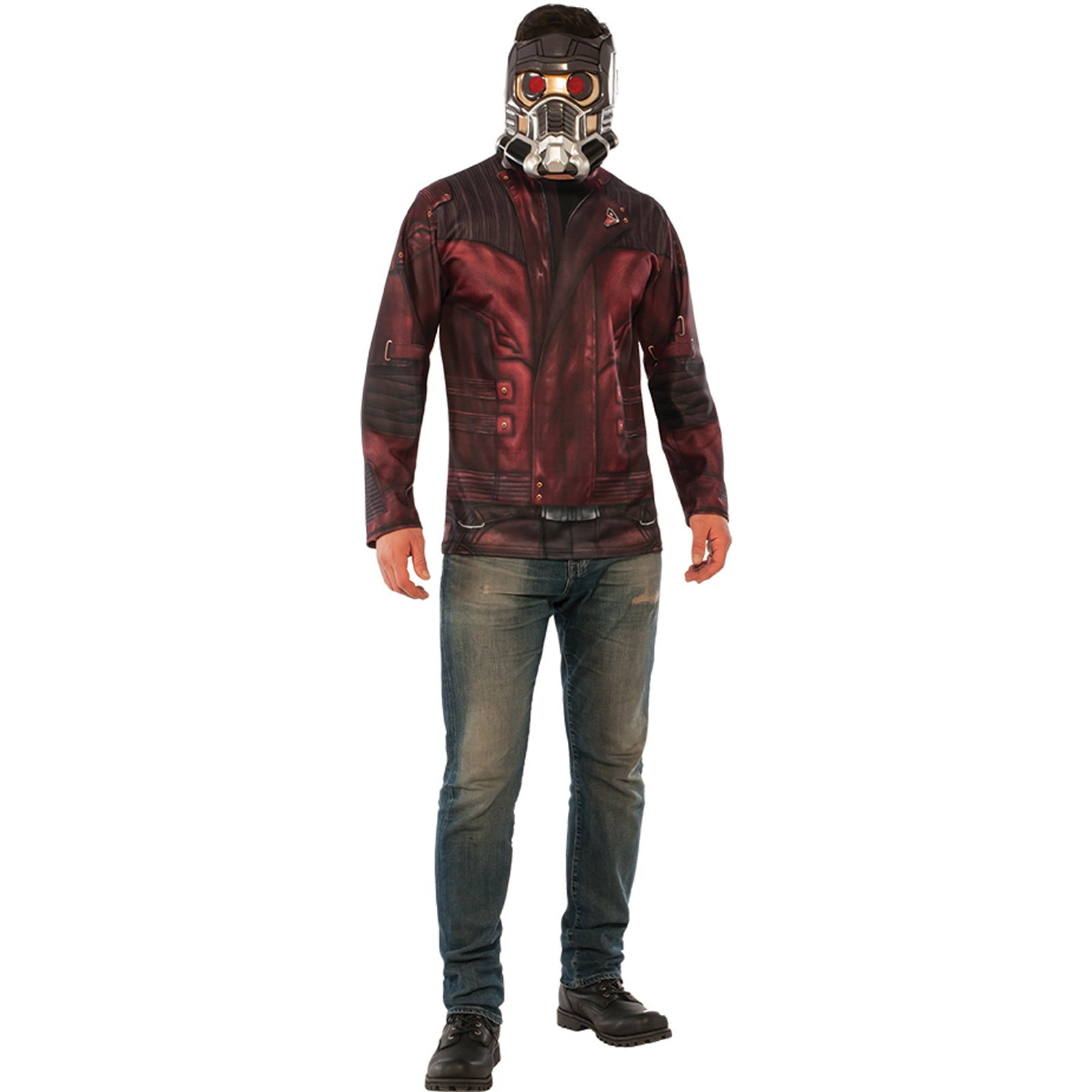 Guardians of the Galaxy Vol. 2 Star Lord Adult Costume Top Mask Set Walmart