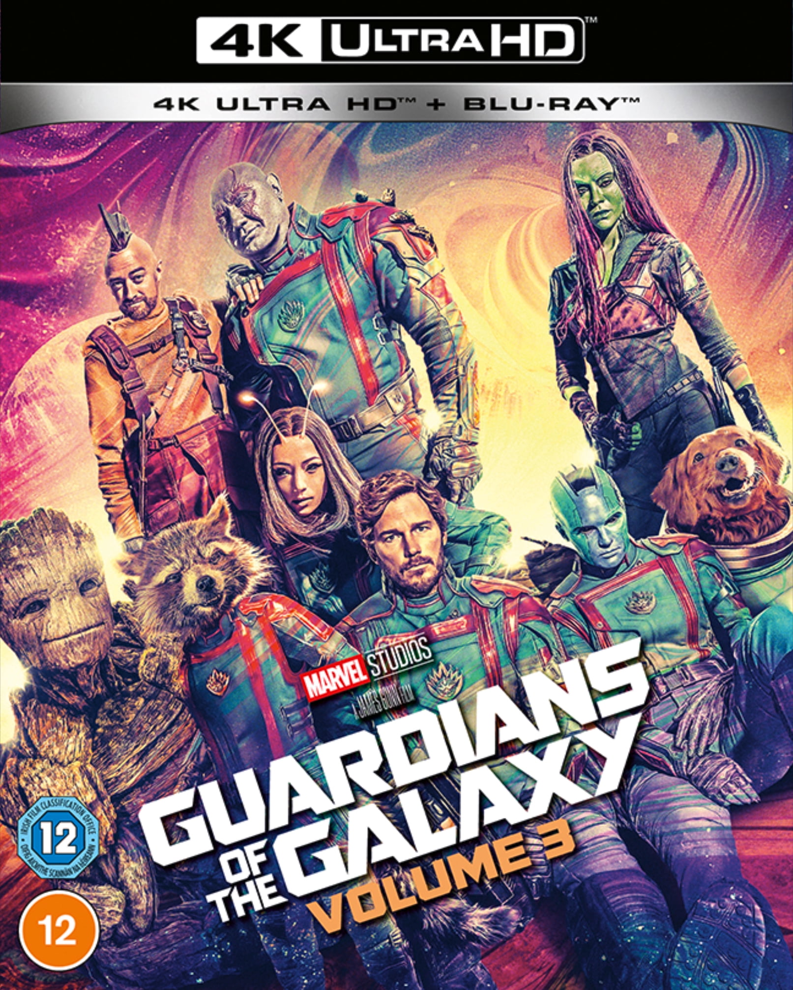 Guardians of the Galaxy: Vol. 3 (4K Ultra HD) Sylvester Stallone Will Poulter Karen Gillan