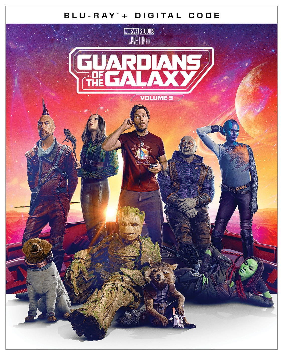 Guardians of the Galaxy: Volume 3 (Blu-Ray + Digital Code