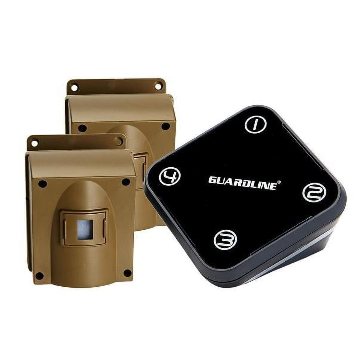 Guardline 500 Foot Range Wireless Driveway Alarm, Outdoor and Weather