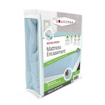 Guardmax Jersey Knitted Twin XL Zippered Mattress Encasement - Waterproof & Bed Bug Proof Mattress Protector - Comfortable, Soft, and Noiseless Zippered Bedding - Dust Mite Proof (39 x 80 x 10)