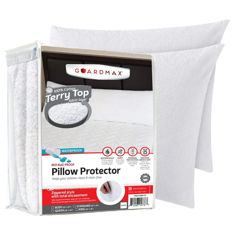 Bed bug proof pillow covers hotsell