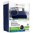 thumbnail image 1 of Guardmax Terry Cotton Zippered Mattress Encasement - Full Size - 100% Waterproof and Bed Bug Proof Mattress Protector - Absorbent Six-Sided Mattress Cover (Terry Cotton, Full), 1 of 8