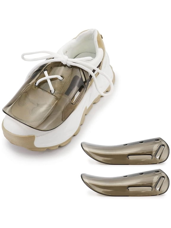 Guards for Work Shoes, 1 Pair Clear Unisex Safety Footwear Work Boot Toe Protector Attachment, Universal Size Metatarsal Shield for Work Boots