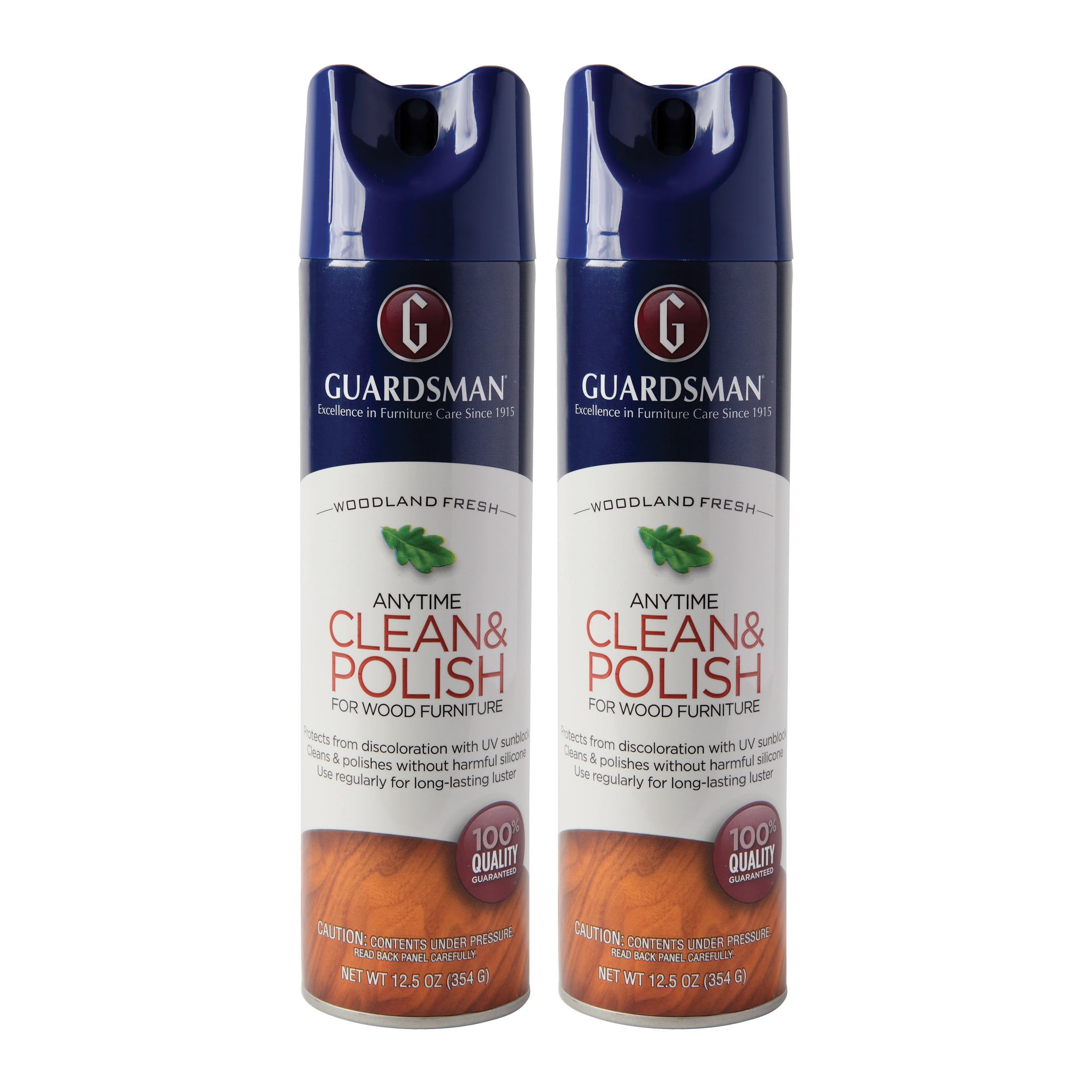 Guardsman Anytime Clean & Polish Aerosol 2pk