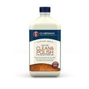 Guardsman Clean & Polish For Wood Furniture - Scratch Cover, Silicone Free, UV Protection - 16 oz