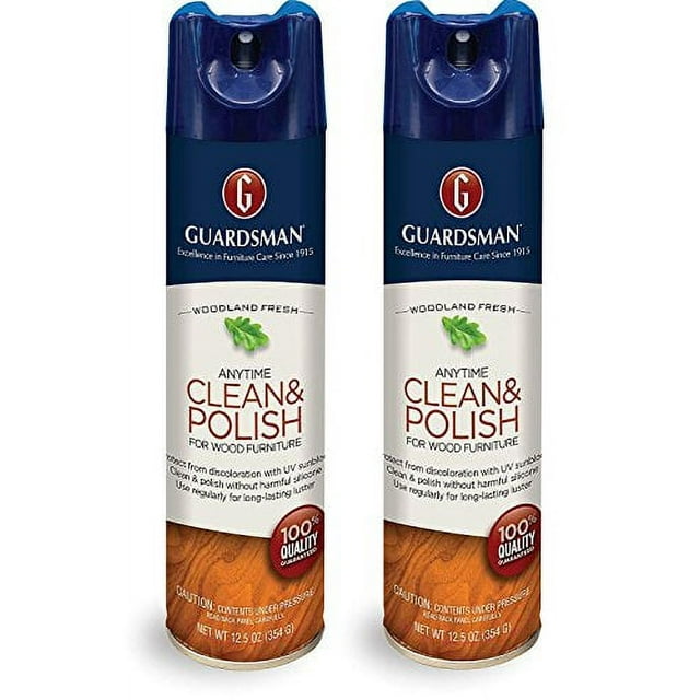Guardsman Clean & Polish For Wood Furniture Woodland Fresh 12.5 oz