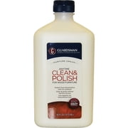 Guardsman Clean & Polish for Wood Furniture - Cream Polish 16 oz - Silicone Free, UV Protection - 461500 2