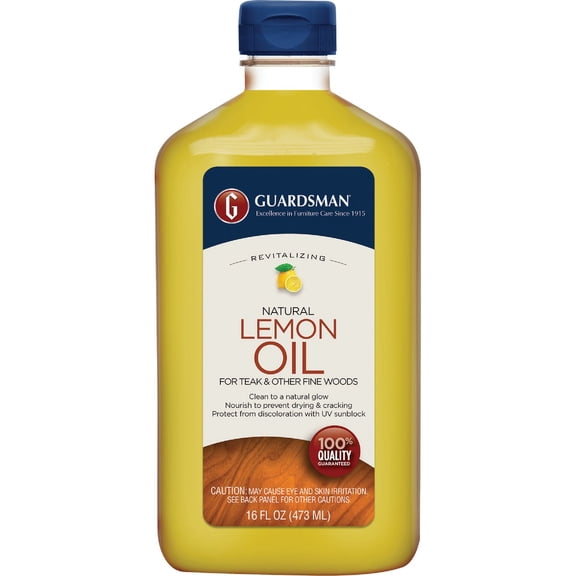 Guardsman Revitalizing Lemon Oil Teak Wood Finish, 16 fl oz