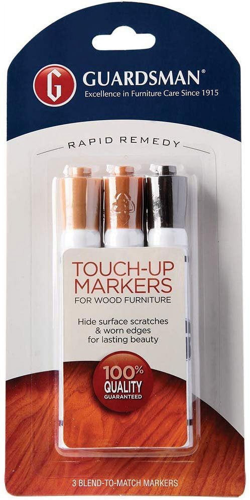 Guardsman Wood TouchUp Markers 3 Colors TouchUp and Repair