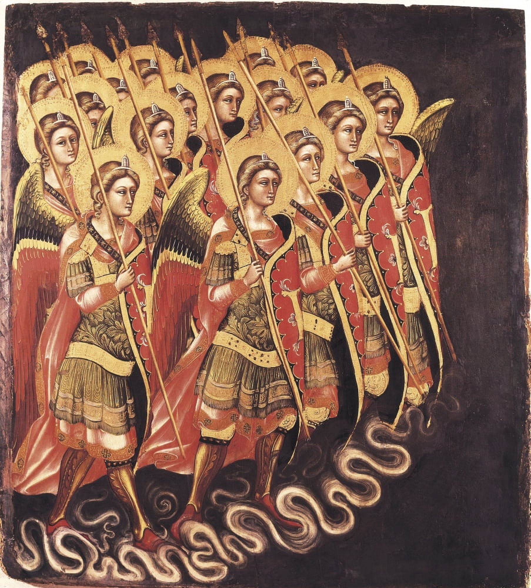Guarientoridolfo (1310-1378) Canvas Art - (18 x 24)
