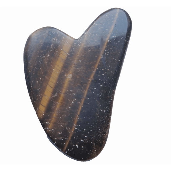 Guasha Tiger Eye Stone Face Muscle Sculptor,guasha for Jawline. Face Massager
