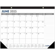 GuassLee Large Desk Calendar 2025-18 Months from Jan. 2025 through June. 2026, 22 x 17 Inches Desktop Wall Calendar with Julian Date To-do & Notes, Corner Protectors for School Home Office