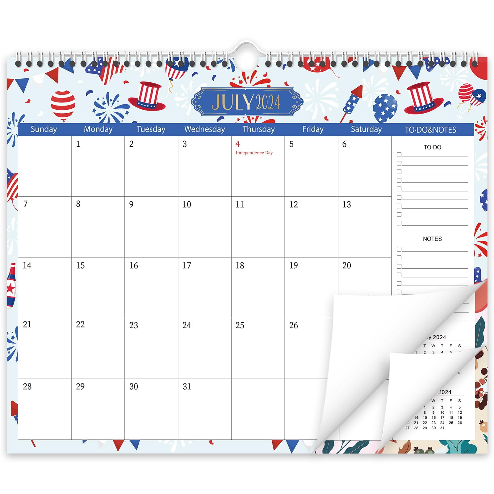 GuassLee Wall Calendar 20242025, School Year Calendar from Jun. 2024