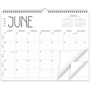 GuassLee Wall Calendar 2025, 2025-2026 Calendar Wall from Jun. 2025 to May 2026, 14" X 11" Paper Monthly Planner Wall Hanging Calendar with Thick Paper for Office Home Planning & Organizing