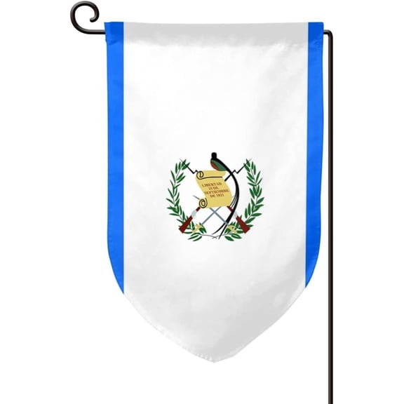 Guatemala Flag Garden Flag 12.5x18 Inch Family Decorative Welcome Banner Outside Yard Mailbox Festival Ornaments Double-Sided Print One Size