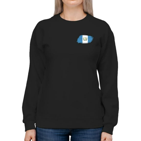 Guatemala Flag Sweatshirt Women -SPIdeals Designs, Female 4X-Large