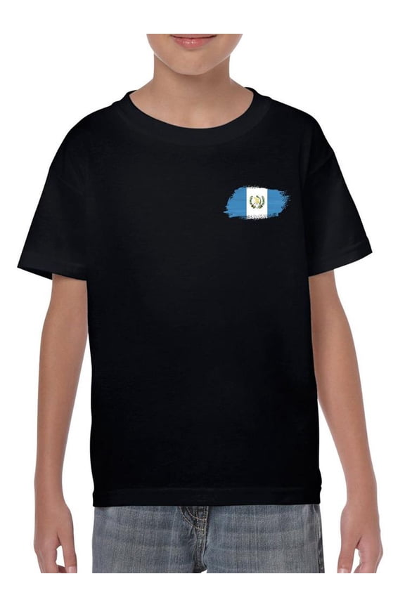 Guatemala Flag T-Shirt Juniors -SPIdeals Designs,  Medium