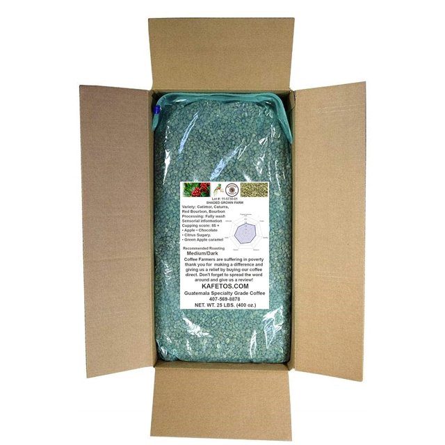 Guatemala Green Coffee Beans, Single Unroasted Arabica Bean, Specialty