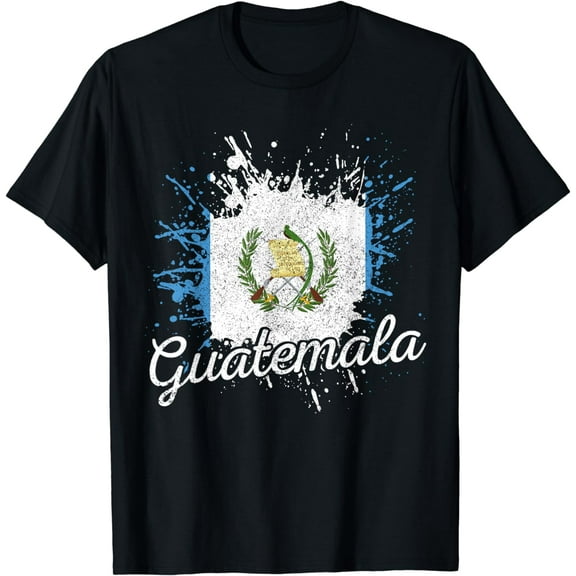Guatemala Guatemalan Flag Pride Chapin Chapina Vintage T-Shirt