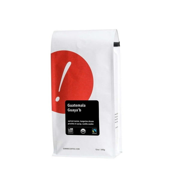 Guatemala Guaya'b - Certified Fairtrade, Organic, Smithsonian Bird Friendly - Roasted by Gimme! Coffee - Whole Bean Coffee - 2 Pound Bag