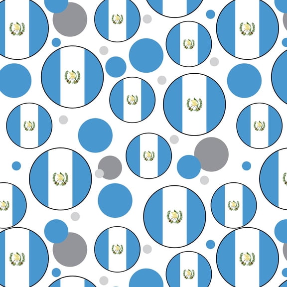 Guatemala National Country Flag Premium Gift Wrap Wrapping Paper Roll Pattern