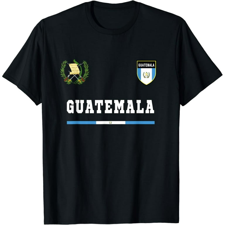 Guatemala T-Shirt Sport/Soccer Jersey Tee Flag Football Guatemala T-Shirt Sport/Soccer Jersey Tee Flag Football