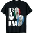 thumbnail image 1 of Guatemalan And Mexican DNA Flag Heritage T-Shirt, 1 of 6