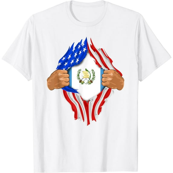 Guatemalan Blood Inside Me T-Shirt | Guatemala Flag Gift