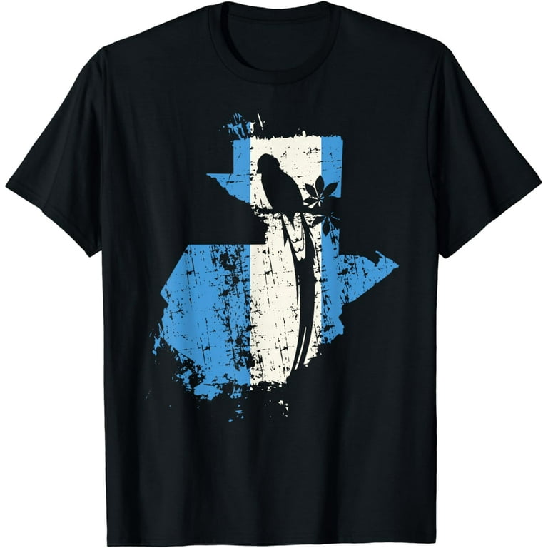 Guatemalan Chapin Quetzal Proud Distressed Modern Tshirt Guatemalan Chapin Quetzal Proud Distressed Modern Tshirt