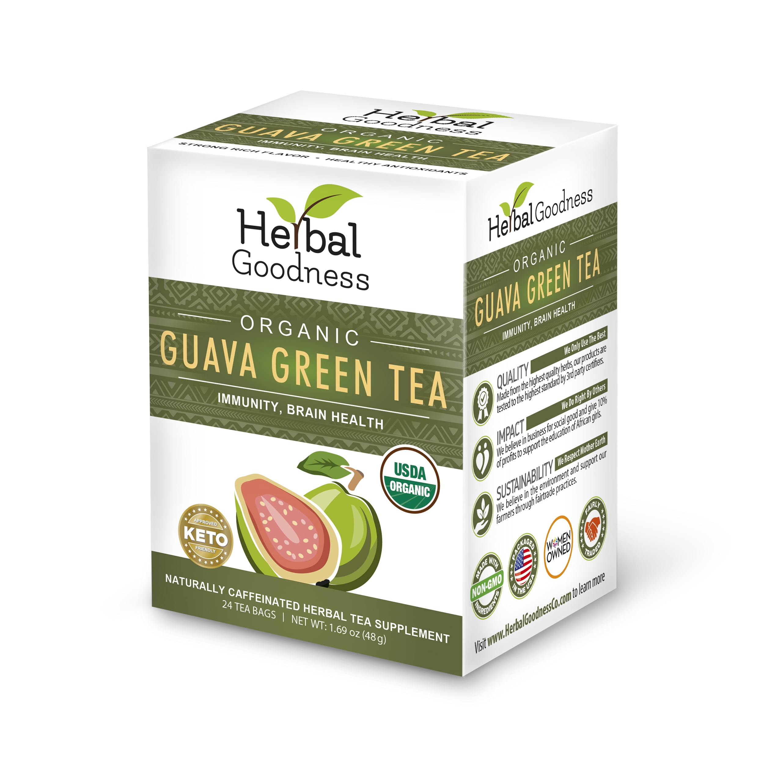 Guava Green Tea Digestive System and Immune Support, Immune Booster