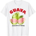thumbnail image 1 of Guava Mercado De Frutas Funny For Men Women T-Shirt100% pure cotton white short-sleeved T-shirts for men and women, 1 of 4