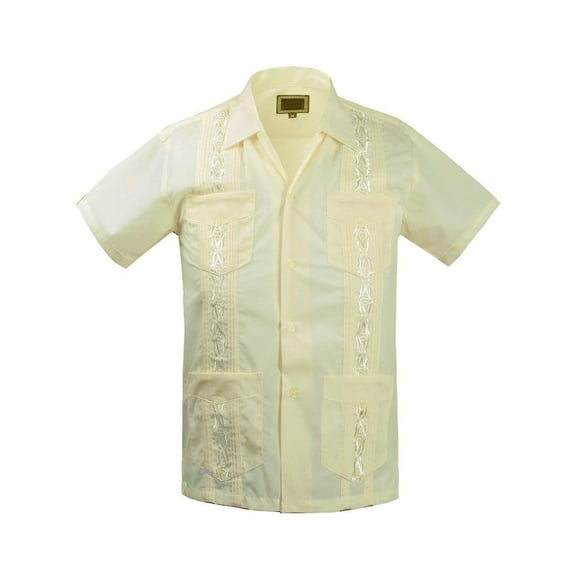 Guayabera Kids Toddler Junior Beach Wedding Baptism Button-Up Casual Dress Shirt