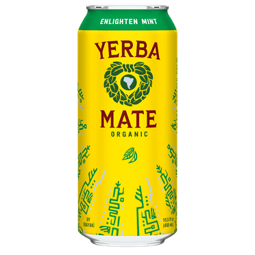 Guayaki Yerba Mate, Enlighten Mint, Organic, 15.5oz