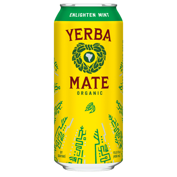 Guayaki Yerba Mate, Enlighten Mint, Organic, 15.5oz