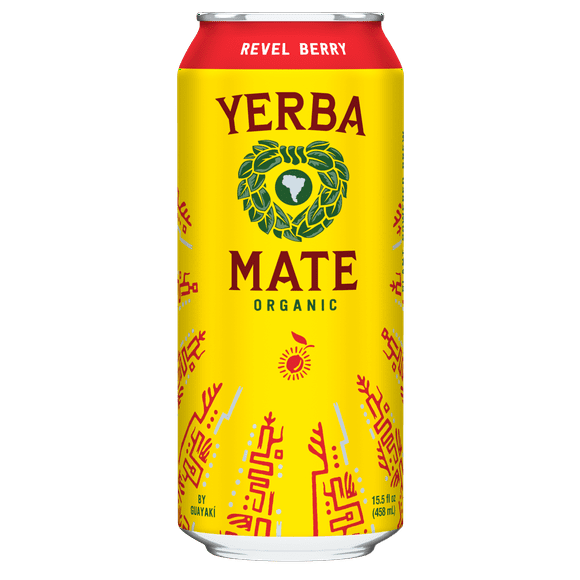 Guayaki Yerba Mate, Revel Berry, 15.5 Oz