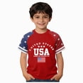 thumbnail image 1 of Gubotare 4th of July Shirts for Boys Girls 4th of July Usa Shirt American Flag Patriotic T-Shirt Independence Day for Kids 2T 3T (Red,2-3 Years), 1 of 4
