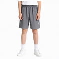 thumbnail image 1 of Gubotare Athletic Shorts for Boys Baby Boys' Pull-on Jogger Shorts Knit Shorts Classic Fit Elastic Waist Toddler Shorts Kids 4t 5t (Dark Gray,4-5 Years), 1 of 5