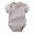 thumbnail image 1 of Gubotare Baby Bodysuit Baby One Piece Bodysuit Or Toddler Shirt Cute Gift 0 3 6 9 12 18 24 Months (Light Gray,18-24 Months), 1 of 4