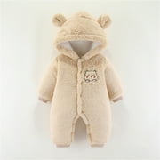 "Gubotare Baby Boy Clothes Cute Baby Boy Girl Romper Anime Onesie Toddler Jumpsuit Outfit clothes,Beige 6-9 Months"