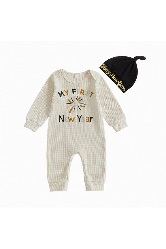 Baby Boy Clothes Newborn Baby Boy Fall Winter Outfit Bear Long Sleeve Sweater Romper Jumpsuit One Piece Clothes 0 3 6 9 12 18 24 Months (Black,3-6 Months)