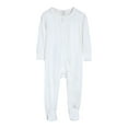 thumbnail image 1 of Gubotare Baby Boy Clothes Sleepers Fleece Baby One-Piece Footies Rompers Pajamas Cotton Footed Pjs for Sleep Play Boys Girls 0 3 6 9 12 18 24 Months (White,18-24 Months), 1 of 9