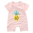 thumbnail image 1 of Gubotare Baby Boy Clothes Summer Baby Boy Girl Romper Short Sleeve One Piece Jumpsuits Clothes Sets Size 6-12 Months (Pink,6-12 Months), 1 of 4