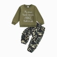 thumbnail image 1 of Gubotare Baby Boy Fall Clothes Kid Toddler Boy Clothes Sweatshirt and Casual Pants 2Pcs Boys Fall Winter Outfits 5T 6T (Camouflage,5-6 Years), 1 of 4